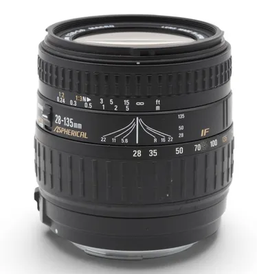 Produktbild von Sigma 28 - 135 mm / F 3.8 - 5.6 ASP./MACRO/IF fÃ1/4r Canon EF / EF-S Spiegelreflexkameras, Vollformatsensor, Autofokus