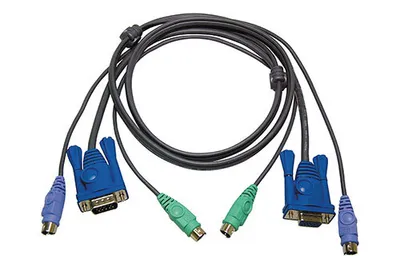 Produktbild von ATEN 2L5003P, 3 m, PS/2, PS/2, VGA, VGA, 2xPS/2, VGA, 2xPS/2