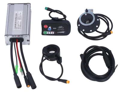 Obrázek produktu pro Sada pro přestavbu na lithiovou baterii pro jízdní kola, 22 A regulátor, LED, 880 displej, 1 až 2 propojovací kabely pro 500 W motor