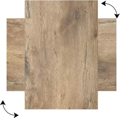 Immagine prodotto di Lavagna magnetica in acciaio LEGNO 60x40cm MetalBoards lastra adatta per tutti i tipi di calamite + set di accessori GRATIS