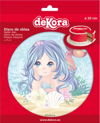 Produktbild von Kleine Meerjungfrau aus Esspapier, 20 cm
