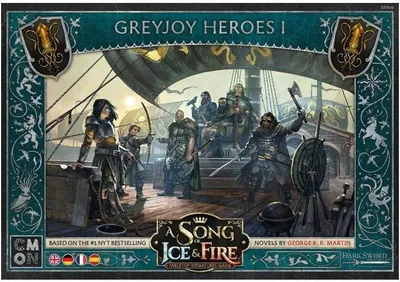 Produktbild von Song of Ice & Fire - Greyjoy Heroes #1 (Helden von Haus Graufreud I)