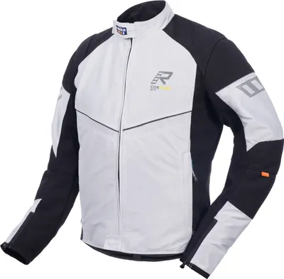 Produktbild von Rukka Airgobi Motorrad Textiljacke, hellgrau/schwarz, 62