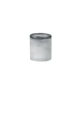 Produktbild von Sompex Mundgeblasene gefrostete Glasvase Weiß klein – Boho Vase & Windlicht „Ally“ aus Glas gefrostet / matt