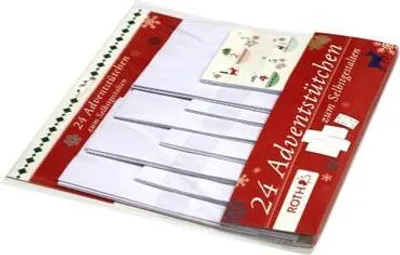 Produktbild von Rohling "24 Adventstütchen"