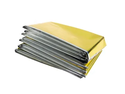 Immagine prodotto di Coperta termica 160x210 cm, argento oro