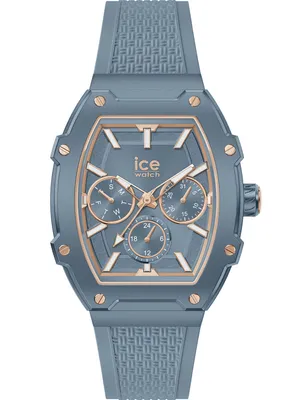 Ice Watch Uhr Analog Aluminium Silikon Gletscherblau
