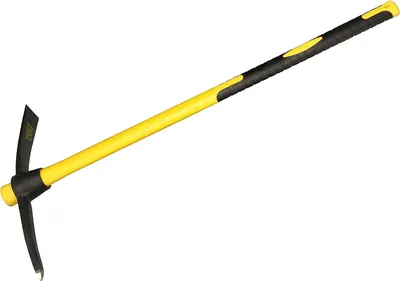 Produktbild von KOTARBAU® Kreuzhacke 1.5kg mit Fieberglasstiel Hacke zum Auflockern von harten Böden
