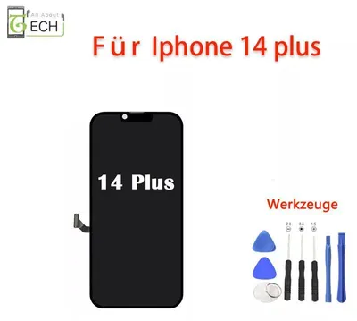 Produktbild von Für iPhone 14 Plus LCD Display Einheit schwarz Retina Touchscreen Bildschirm