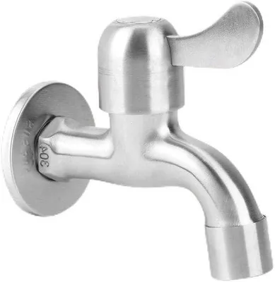 Produktbild von Outdoor-Wasserhahn für Wandmontage, für Badkamer und Garten, aus Edelstahl.