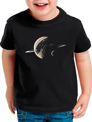 Produktbild von style3 Xenomorph Planet Kinder T-Shirt alien ripley movie ridley scott
