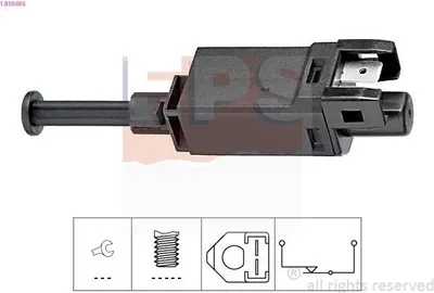 Produktbild von EPS Bremslichtschalter 1.810.055 für VW Golf IV Schrägheck (1J1) mechanisch