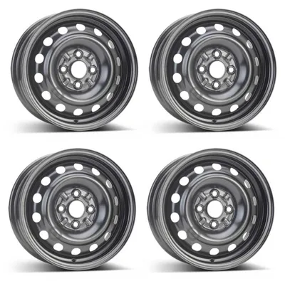 Produktbild von 4 Stahlfelgen Alcar 6545 5.5Jx14 ET45 4x100 für Mazda 323
