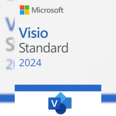 Produktbild von Microsoft Visio 2024 Standard | 1 PC | Dauerlizenz | Versand per E-Mail | DigitalSell-Shop
