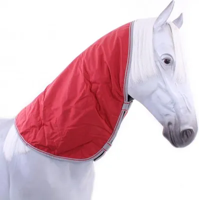 Produktbild von Bucas Smartex Turnout Combi Neck 300g - red - Halsteil