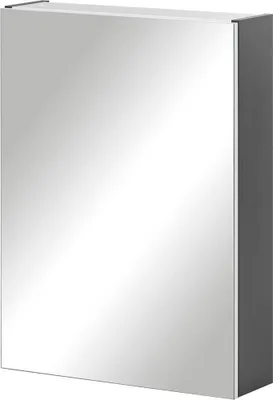 Obrázek produktu pro MÖBELPARTNER Základní zrcadlová skříňka 146428 antracit 50,0 x 15,9 x 70,7 cm