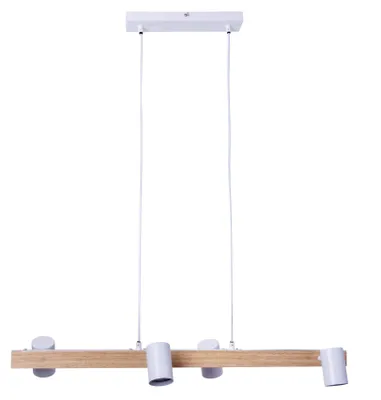 Obrázek produktu pro Näve GU10 závěsné světlo FRIDA 80x24cm bílé 7094523