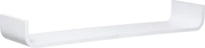 Zdjęcie produktu dla Regal "fixy" gebogen weiß 80x20cm - 5 five simply smart