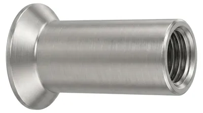 Produktbild von Hülsenmuttern Messing gal Ni Liko M 6 x 20 Ms Ni S 100 Stk