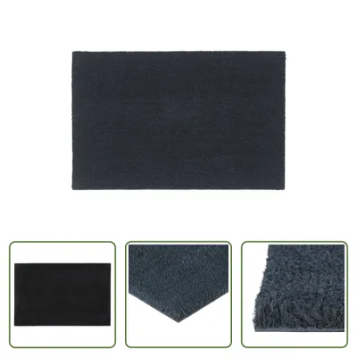 Produktbild von The Living Store Fußmatte Dunkelgrau 65x100 cm Kokosfaser Getuftet