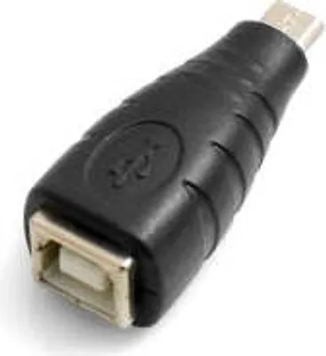 Produktbild von SYSTEM-S Micro USB Stecker zu USB Typ B Eingang Adapter Kabel