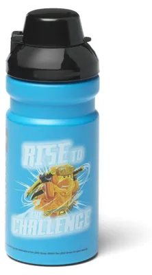 Imagen del producto de LEGO 40561736, Botella de agua NINJAGO, 390 ml, azul