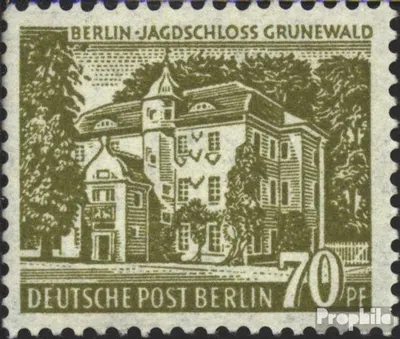 Produktbild von Briefmarken Berlin (West) 1954 Mi 123 postfrisch Berliner Bauten