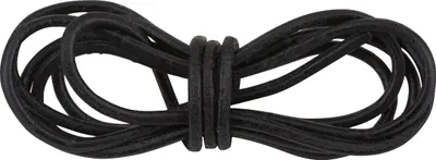 Produktbild von Lederband rund, Ø 2 mm, 1 m Schwarz