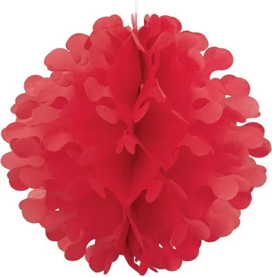 Produktbild von Dekoball in Rot, 30 cm Durchmesser