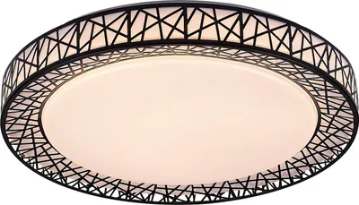 Zdjęcie produktu dla Plafon z pilotem 49 cm LED 48W czarny okrągły Nilin 71140 Rabalux