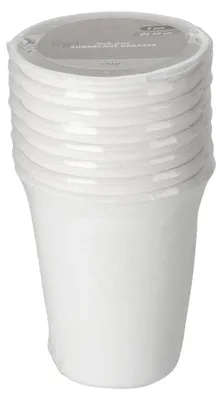 Produktbild von Einweg-Zuckerrohrbecher 275 ml, 8 Stück.