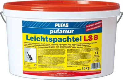 Produktbild von Pufas Pufamur Leichtspachtel 15kg 32503000