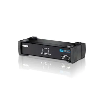 Produktbild von ATEN CS1762A KVM Switch DVI, USB, Audio, USB-Hub, 2 Ports