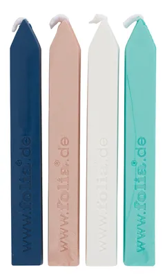 Imagen del producto de folia 31219, set de 4 velas para sellos de cera estilo folia