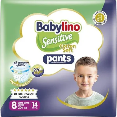 Obrázok produktu pre Sada bavlneného spodného prádla XL pre chlapcov a dievčatá – veľkosť 8 (20+ kg) – 14 kusov