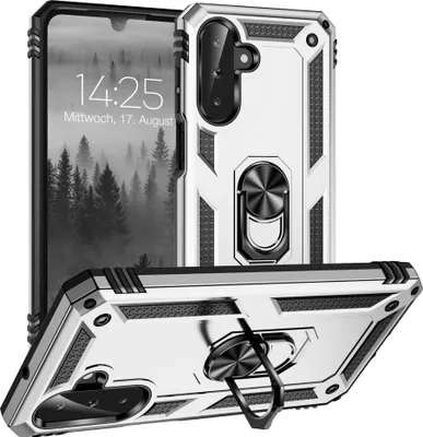 Produktbild von Armor Outdoor Handyhülle für Samsung Galaxy A17 / A17 5G Handy Panzer Case Cover Schutzhülle Farbe: Silber