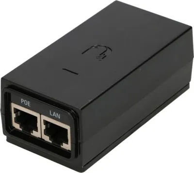 Obrázek produktu pro Ubiquiti POE-24-12W-G, Gigabit Ethernet, 10,100,1000 Mbit/s, 24 V, 100 - 240 V, 50/60 Hz, CE, FCC, IC, UL