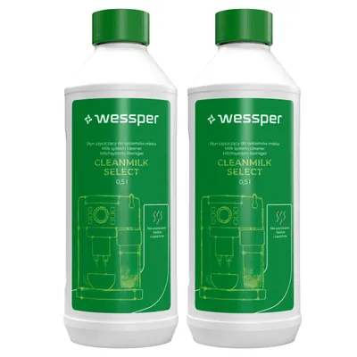Obrázok produktu pre 2X Wessper Clean Milk Green Prírodný čistič mliečnych obvodov 0,5 l
