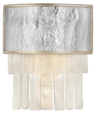 Zdjęcie produktu dla Kinkiet glamour Reverie szampańskie złoto 2xE14x40W kryształ wym:35,6x30,5x11,4cm IP20 Quintiesse