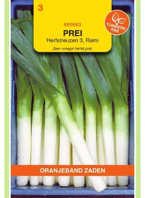 Imagen del producto de Oranjeband: Porrée de otoño, variedad "Herbstriesen" (Gigantes de otoño), 1 paquete de semillas