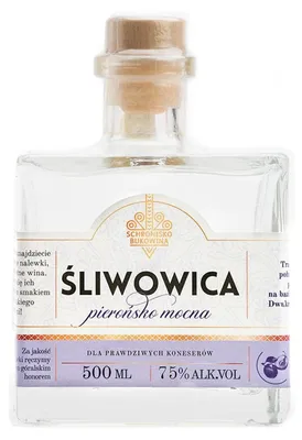 Produktbild von Pflaumenschnaps 75 % 100 ml – Schronisko Bukowina