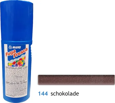 Zdjęcie produktu dla MAPEI Fuga Fresca Fuga do płytek Kolor Ściana Podłoga NR 144 czekolada 160g