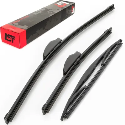 Produktbild von Scheibenwischer Set vorne hinten Frontwischer Heckwischer für NISSAN MICRA IV