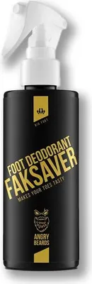 Zdjęcie produktu dla Dezodorant do stóp Angry Beards Dezodorant do stóp Faksaver 200ml