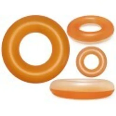 Produktbild von Neonorangefarbener Schwimmring 91 cm BESTWAY