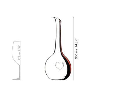 Image de Riedel Décanteur Black Tie Bliss Rouge