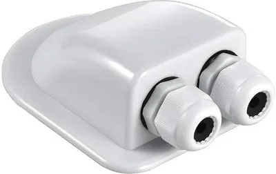 Produktbild von Kunststof Kabeldoorvoer für Caravan - 100 x 107 x 44 mm - IP68 Wasserdicht - ABS - für Zonnepaneele