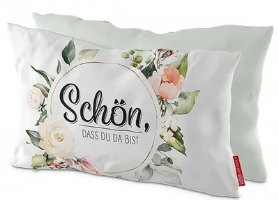 Produktbild von LA VIDA 396661 Deko Kissen Schön das es dich gibt FÜR DICH 25x40cm