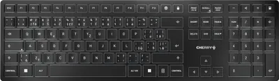 Immagine prodotto di CHERRY KW 9100 SLIM Tastatur RF Wireless + Bluetooth Schwarz (JK-9100CS-2)