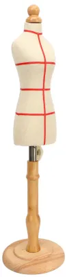 Immagine prodotto di Manichino da sartoria regolabile - Manichino femminile - Flessibile - Stabile - Realizzato in faggio - Facile da usare